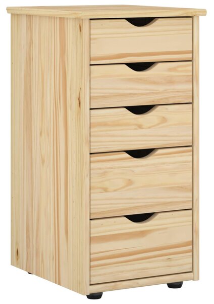 Cabinet Barna 34 x 39 x 61,5 cm Tömör fenyőfa