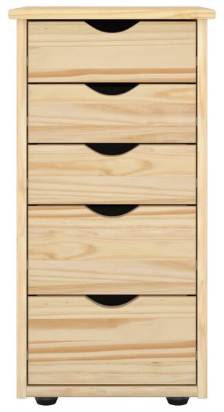 Cabinet Barna 34 x 39 x 61,5 cm Tömör fenyőfa