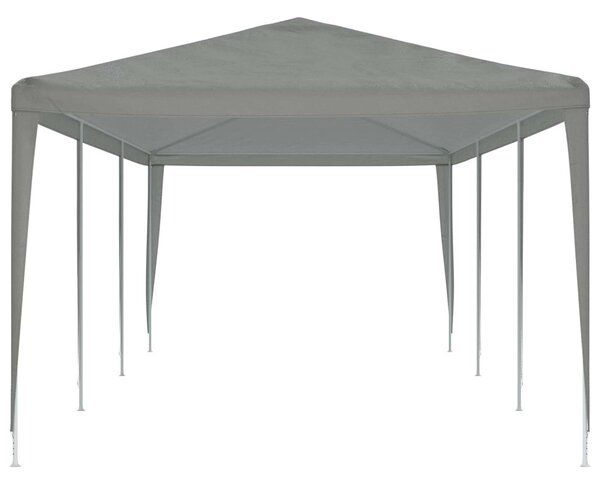 Partysátor Világosszürke 900 x 300 x 255 cm PE és acél