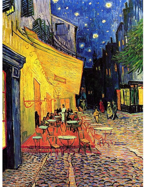 Vincent van Gogh - Cafe Terrace kép másolat, 60 x 80 cm