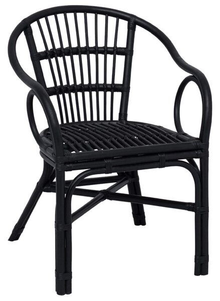 Összecsukható Szék Fekete 58 x 60 x 81 cm Rattan