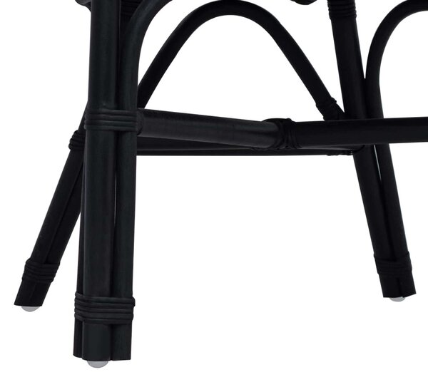 Összecsukható Szék Fekete 60 x 60 x 81 cm Rattan
