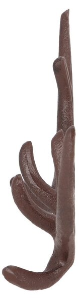 Barna fém fali fogas Antlers – Esschert Design