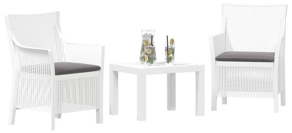 Hálószoba szett párnával 3 pcs Fehér PP