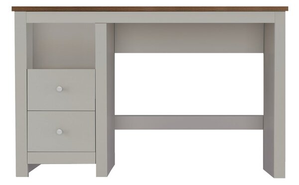 Íróasztal tölgyfa dekoros asztallappal 50x120 cm Emerald – Støraa
