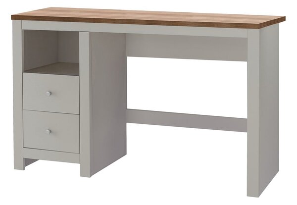 Íróasztal tölgyfa dekoros asztallappal 50x120 cm Emerald – Støraa