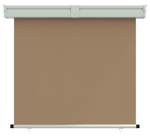Erkély oldalsó napernyő 60 x 250 cm 100% poliészter, vas, acél