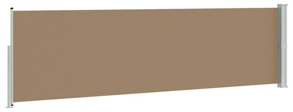Húzható oldalsó napernyő 120 x 300 cm Poliészter Négyszögletes