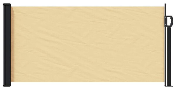 Húzható oldalsó napernyő Homokszín 300 x 100 cm Poliészter