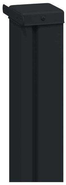 Húzható oldalsó napernyő Antracitszürke 300 x 170 cm Poliészter