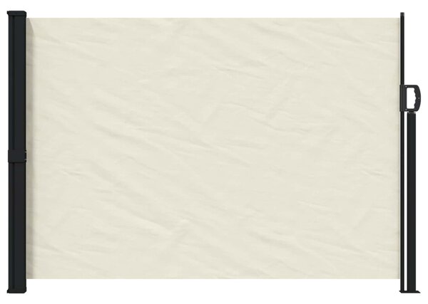 Húzható oldalsó napernyő Krémszínű 300 x 170 cm Poliészter