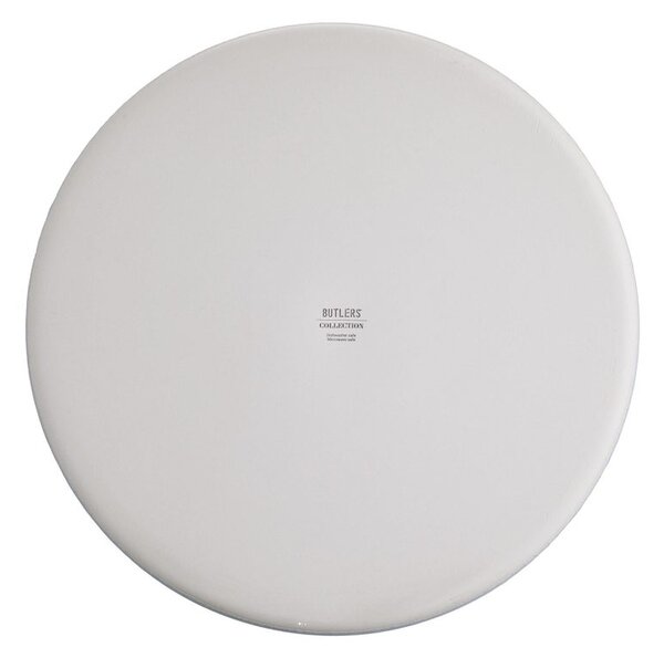 CASA NOVA lapos tányér Ø27cm, 4 db-os készlet, világosszürke