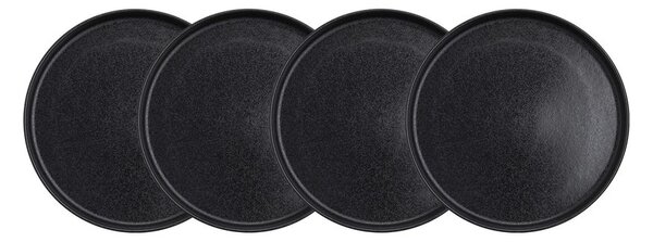 CASA NOVA kistányér Ø22,5cm, 4 db-os készlet, fekete