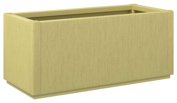 VidaXL Kerti virágtartó doboz Zöld 80 x 36 x 35 cm PP