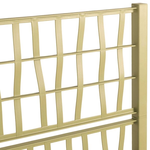 VidaXL Kertész cserép rácsos változattal Zöld 80 x 36 x 140 cm PP
