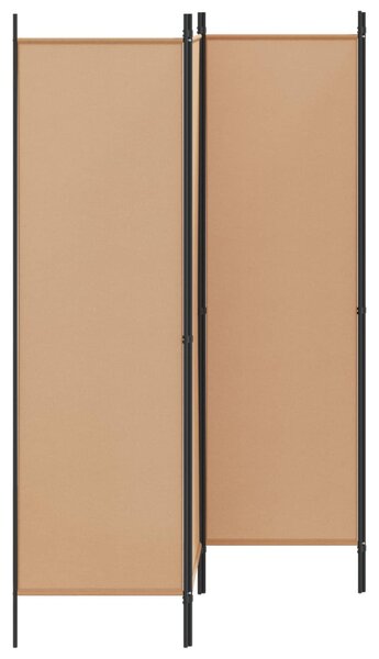 VidaXL 4-paneles szoba elválasztó Bézs 200 x 180 cm Szövet