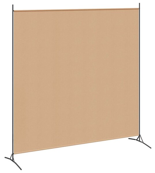 VidaXL Egypaneles Szoba Elválasztó Bézs 175 x 180 cm Szövet