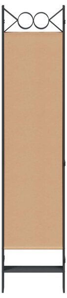 VidaXL 6-paneles szobaelválasztó Bézs 240 x 180 cm Szövet