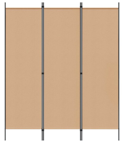 VidaXL Szobaelválasztó Bézs 150 x 180 cm Szövet