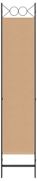 VidaXL 3-panelos válaszfal Bézs 120 x 200 cm Szövet