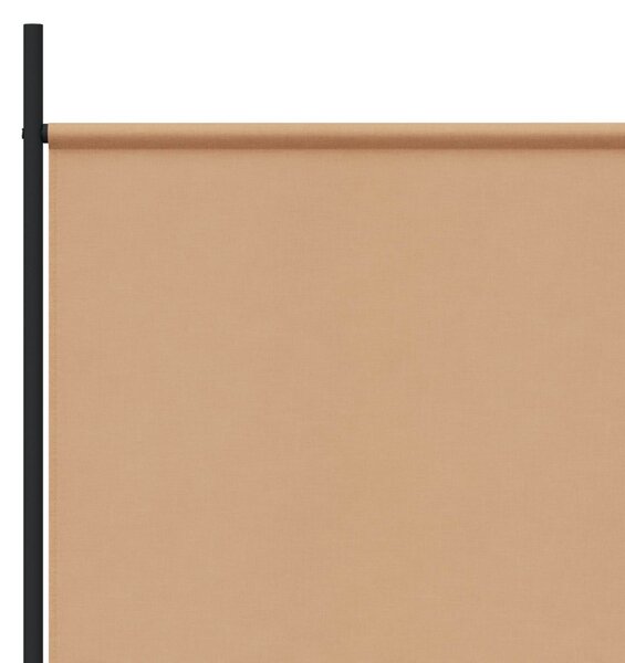 VidaXL 3-panelos válaszfal Bézs 260 x 180 cm Szövet