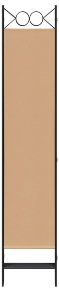 VidaXL 6-paneles szobaelválasztó Bézs 240 x 200 cm Szövet