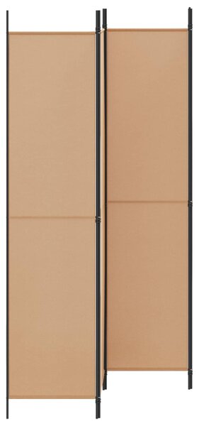 4-paneles szoba elválasztó Bézs 200 x 220 cm Szövet