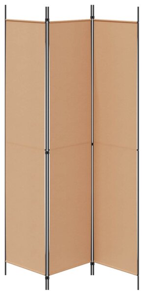 VidaXL 3-panelos válaszfal Bézs 150 x 220 cm Szövet