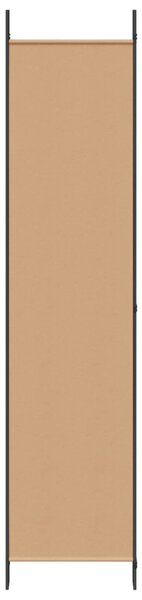 VidaXL 5-paneles szoba elválasztó Bézs 250 x 220 cm Szövet