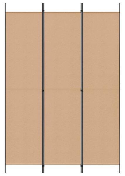 VidaXL 3-panelos válaszfal Bézs 150 x 220 cm Szövet