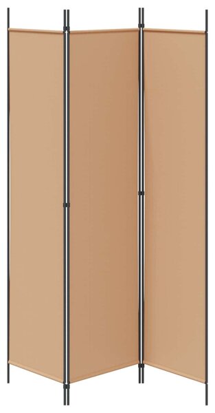 VidaXL 3-panelos válaszfal Bézs 150 x 200 cm Szövet