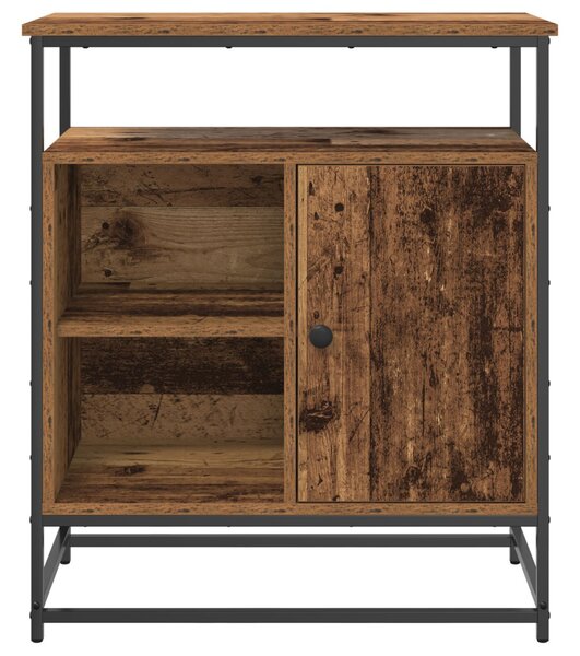 Old Wood oldalbord 69x35x80 cm Mérnöki Fa és Acél