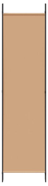 VidaXL 6-paneles szobaelválasztó Bézs 300 x 200 cm Szövet