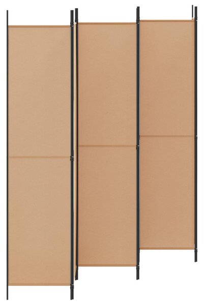 VidaXL 6-paneles szobaelválasztó Bézs 300 x 220 cm Szövet