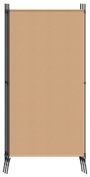 VidaXL 5-paneles szoba elválasztó Bézs 433 x 180 cm Szövet