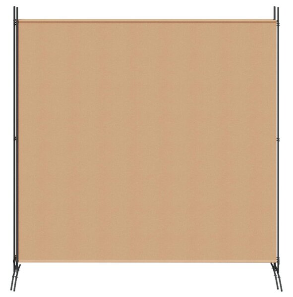 VidaXL 4-paneles szoba elválasztó Bézs 525 x 180 cm Szövet