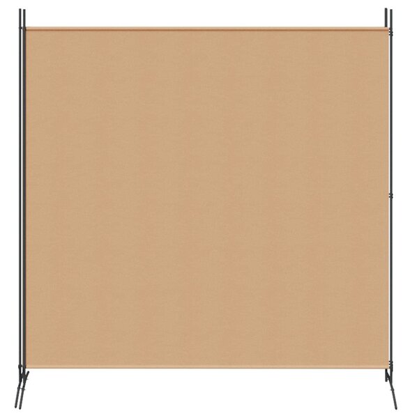 VidaXL 2-paneles szoba elválasztó Bézs 348 x 180 cm Szövet