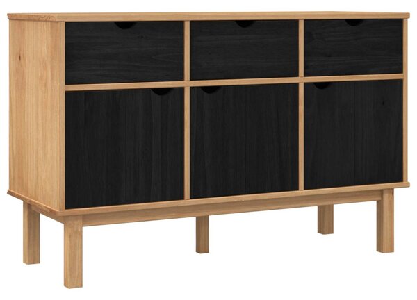 Széf OTTA Barna és Fekete 114 x 43 x 73,5 cm