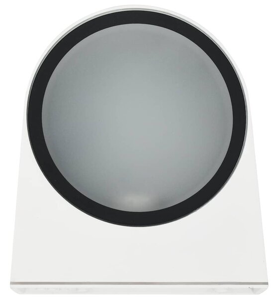 VidaXL 2 db fehér kerek kültéri LED falilámpa 11 W