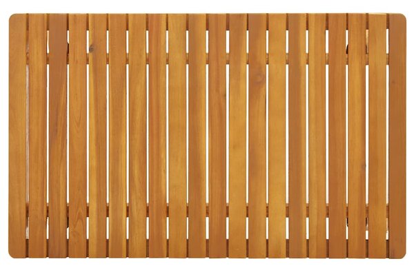 Tömör akácfa kerti dohányzóasztal 90 x 55 x 35 cm
