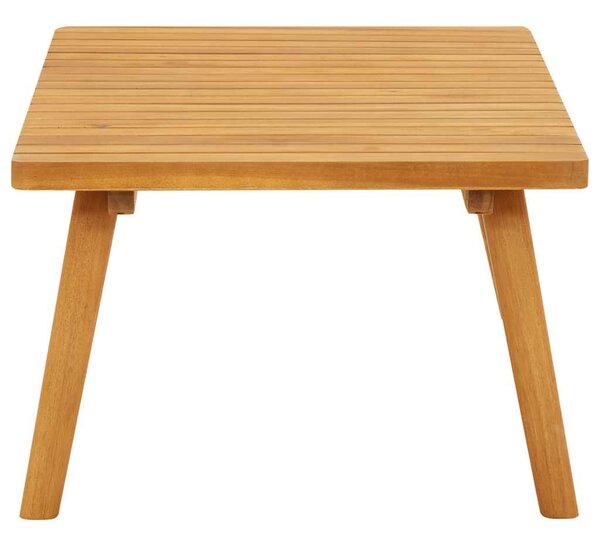 Tömör akácfa kerti dohányzóasztal 90 x 55 x 35 cm