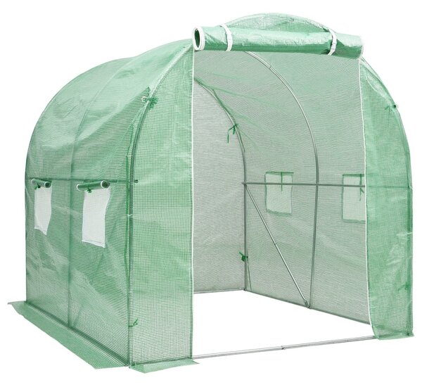 VidaXL melegház 4 m² 2 x 2 x 2 m