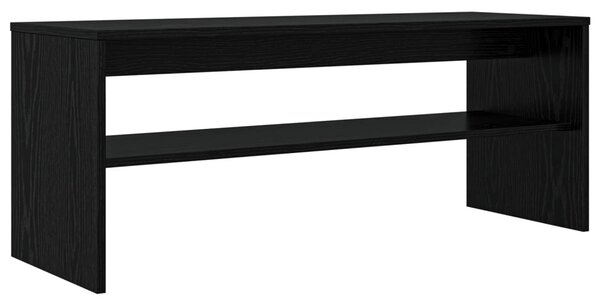 TV szekrény Fekete tölgy 100 x 35 x 40 cm Faanyag