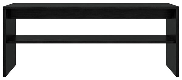 TV szekrény Fekete tölgy 100 x 35 x 40 cm Faanyag