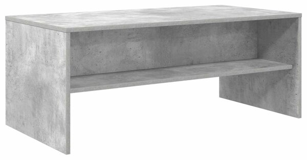 Dohányzóasztal Beton Szürke 100 x 50 x 40 cm Faanyag