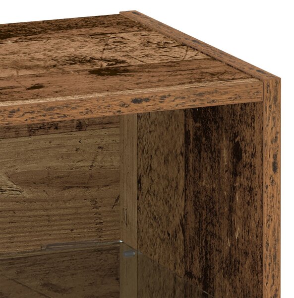 Lebegő Polc Ót Wood 40x28,5x40 cm Mérnöki Fa