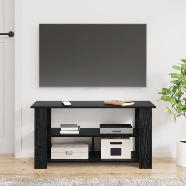 TV állvány Fekete tölgy 100 x 40 x 50 cm