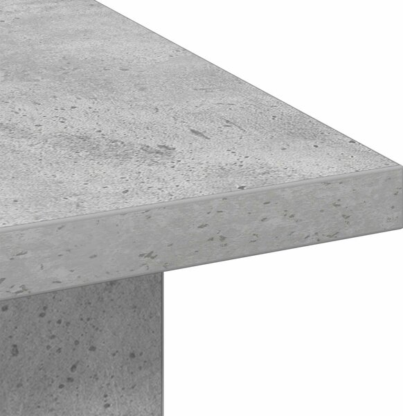 Dohányzóasztal fiókkal Beton Szürke 77 x 55 x 42 cm Faanyag