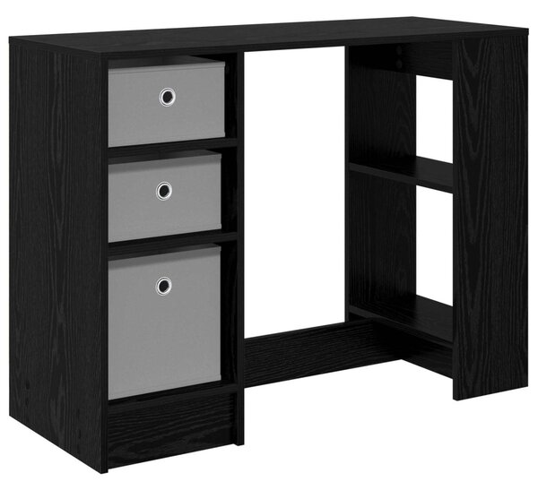 Asztal Fekete tölgy 100 x 40 x 75 cm Szerelt Fa