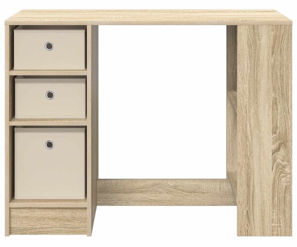 Asztal Sonoma tölgy 100 x 40 x 75 cm Szerelt Fa